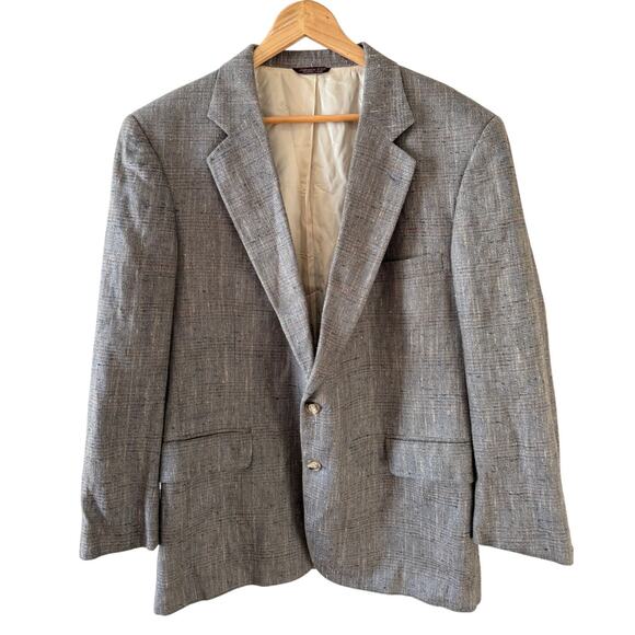 Rare Vintage Geoffrey Beene Couture Silk Blend Blazer Jacket - Picture 1 of 10